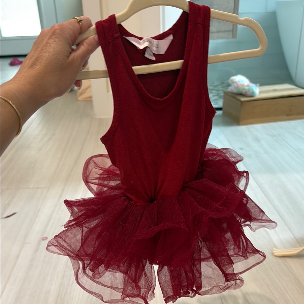 Joyfolie Red Tulle Kids Dress